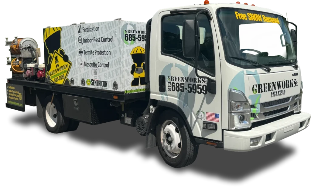 Greenworks big lawn truck